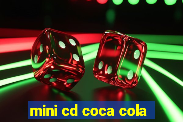 mini cd coca cola